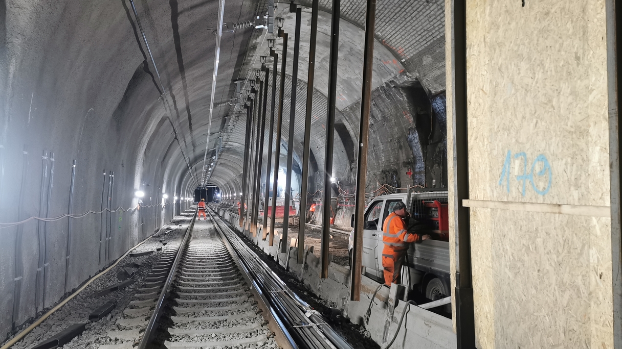 Erneuerung BommersteinTunnel Rhomberg Sersa Rail Group